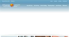 Desktop Screenshot of oconnormortuary.com
