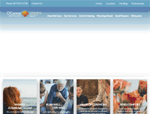 Tablet Screenshot of oconnormortuary.com